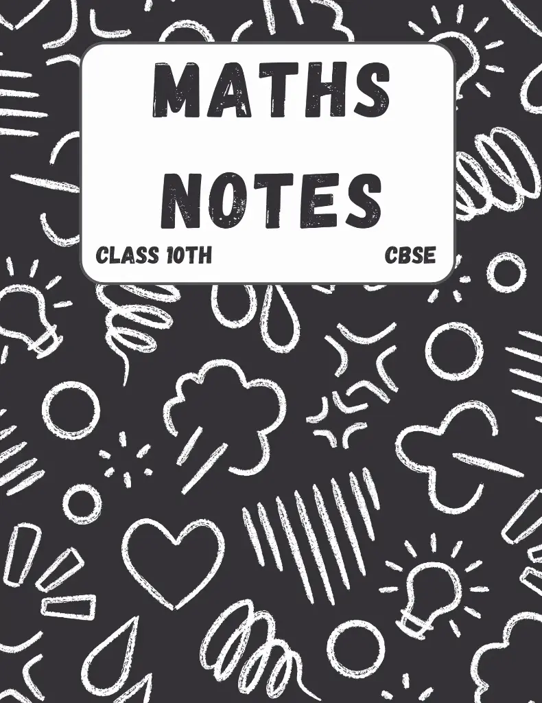Maths notes (CBSE) Class 10 th